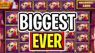 MY BIGGEST RECORD WIN EVER 😵 ON MUERTOS MULTIPLIER 🔥 OMG MUST SEE‼️