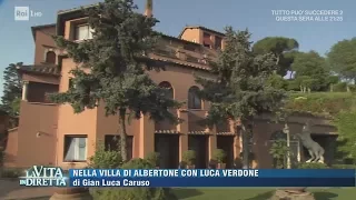 Entriamo nella villa di Alberto Sordi - La Vita in Diretta 15/06/2017