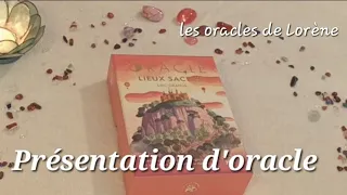 ✨️Présentation de l'oracle des lieux sacrés - REVIEW🌟