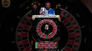 This Is Why Drake LOVES Playing Roulette! #drake #roulette #maxwin #casino #bigwin #gambling #shorts