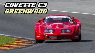 1977 Corvette C3 Greenwood - big 427 cu/in V8 scream