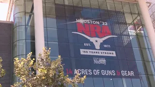 LIVE: Outside NRA Convention, Days After Deadly Mass School Shooting in TX