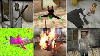 Game Weapons #6 | Granny's PepperSpray🗡Dread Teacher's Flamethrower🗡Evil Nun's Explosive Doll & More