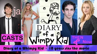 Diary of a Wimpy Kid CASTS Then & Now