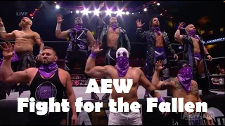 AEW Dynamite Fight for the Fallen REVIEW: Nick Gage Death Match, Hangman’s Failure (July 28, 2021)