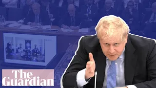 Partygate: key moments from Boris Johnson's grilling by MPs