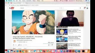 DRAGON BALL FIGHTERZ - THE ANDROIDS ARE BACK (GAMESCOM TRAILER) REACTION VIDEO!!!