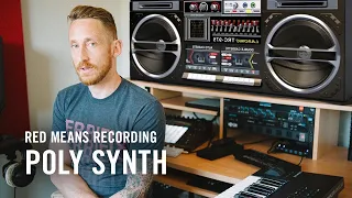 MASCHINE Poly Synth with Red Means Recording | Native Instruments