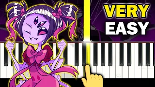 Undertale - Spider Dance - VERY EASY Piano tutorial