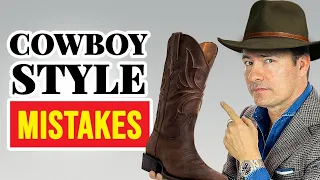 Stop Wearing Cowboy Boots Wrong (How To Rock Western Boots AUTHENTICALLY)