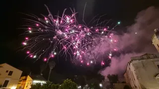 San Giorgio Ragusa 2024, spettacolo Zio Piro alla villa (video by Tano Licitra)