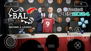 Pertama Kali Main CAREER MODE di PES 2024 PPSSPP 😎