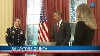 From the Vault: Staff Sergeant Salvatore Giunta Awarded Medal of Honor