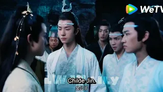 #theuntamed Juniors protecting wei wuxian