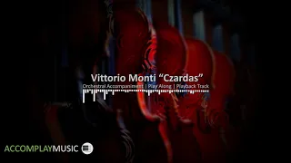 Vittorio Monti "Czardas" Orchestral Play Along | Backing Track(Short)