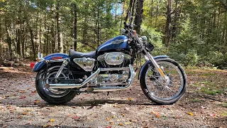 Sportster Exhaust comparison.