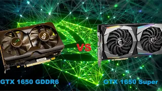 Выбор видеокарты 2021! GTX 1650 GDDR6 vs GTX 1650 Super!