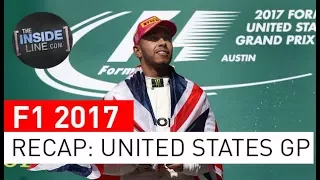 F1 NEWS 2017 - RACE RECAP: UNITED STATES GRAND PRIX [THE INSIDE LINE TV SHOW]