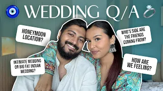 OUR WEDDING Q&A🤍✨ / Mridul & Aditya