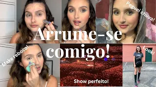 ARRUME-SE COMIGO: SHOW DO COLDPLAY, MAKE, CABELO, CHUVA,  MELHOR SHOW DA VIDA | Fernanda Coelho