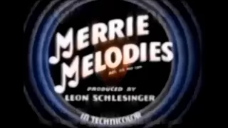 Merrie Melodies Openings And Closings (1931-1969) UPGRADED 2.0