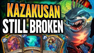 This Deck is BUSTED After the Patch | Dragon Warrior | Sunken City | Hearthstone