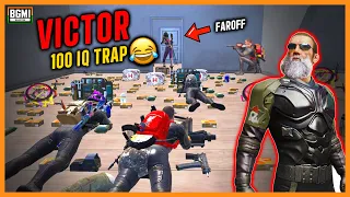 Victor Dada Used 100 IQ TPP😂 | Faroff vs Victor BGMI | Faroff BGMI