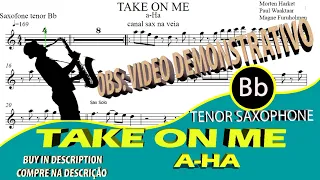 a-Ha - Take On Me - Tenor Sax Bb videoscore