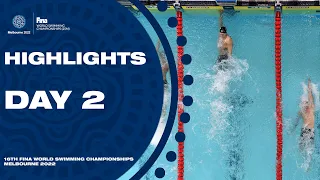 Highlights Day 2 | World Swimming Championships Melbourne 2022