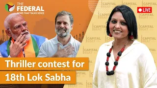 🔴LIVE: NDA looks set for hat-trick, but INDIA bloc not allowing a cakewalk | Election results