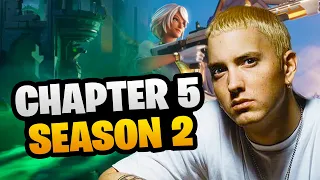 Eminem in Fortnite Chapter 5 Season 2 (Alfred's Theme, Fortnite Lyrics)