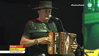 Antonio Tarragó Ros en el Festival Nacional del Chamamé de Federal - Festival País '19