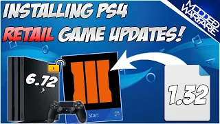 (EP 5) Installing Retail Updates on a Jailbroken PS4 (6.72 or Lower!)
