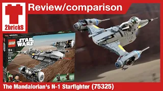 LEGO The Mandalorian's N-1 Starfighter (75325) Review and MOC Comparison!