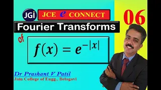 Fourier Transform ||of f(x)=e^|x| || 18mat31 || Module03 || Dr Prashant Patil