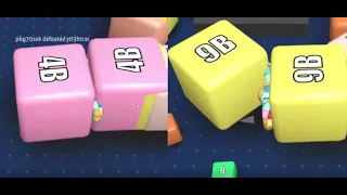 Cubes 2048.io -  4B vs 4B , 9B vs 9B
