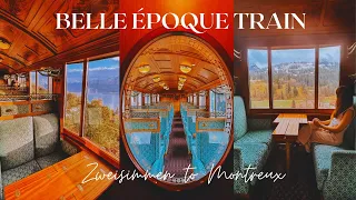 GOLDEN PASS LINE: TOP SCENIC PARANOMIC TRAIN IN SWITZERLAND!