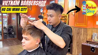 ASMR - VIETNAM BARBERSHOP - Haircut & Styling - Ho Chi Minh City - QC RORAL BARBER