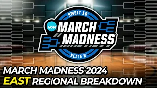 Previewing the East Region | MARCH MADNESS 2024 BREAKDOWN