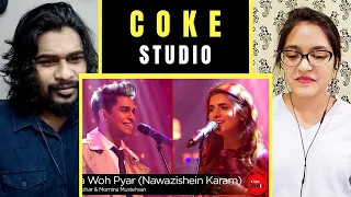 COKE STUDIO Season 9 - Tera Woh Pyar (Nawazishein Karam) - Momina Mustehsan & Asim Azhar [REACTION]