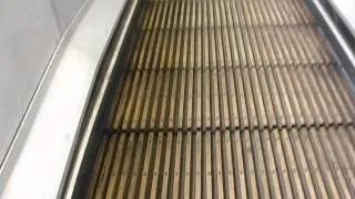 The last wooden escalator on the underground (now gone)