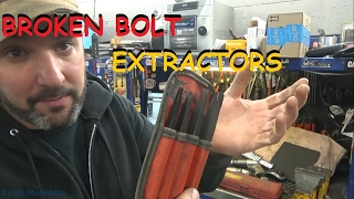 Broken Bolt Extractors and Drill Bits