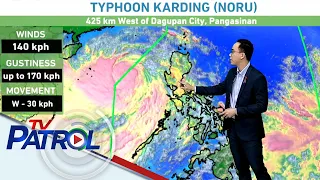 #KardingPH nasa West Philippine Sea na at patungo na sa Vietnam | TV Patrol