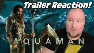 Aquaman Comic-Con Trailer REACTION🔱