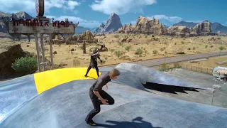 FFXV Episode Ignis - Noctis battle