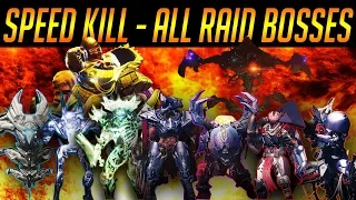 DESTINY: ALL RAID BOSSES KILLED AS FAST AS POSSIBLE (D1 & D2)