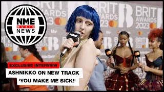 Ashnikko on new track 'You Make Me Sick!' & their Brit Awards outfit: "I'm trying to give embryo"