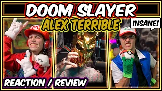 🤘 DOOM SLAYER - ALEX TERRIBLE | reaction  review 🤘