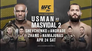 UFC 261: УСМАН vs МАСВИДАЛЬ 2