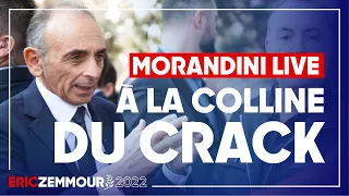 Eric Zemmour à la colline du crack parle Sécurité et Remigration